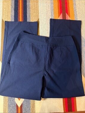 George Women's Navy Tailored Straight-Leg Dress Pants, Size M